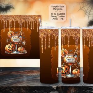 Delicious Pumpkin Spice Margarita Tumbler