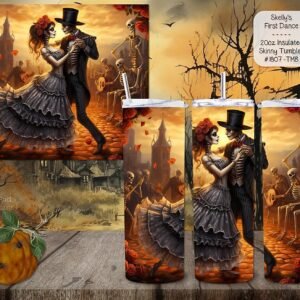 Romantic Skeleton's First Dance Tumbler