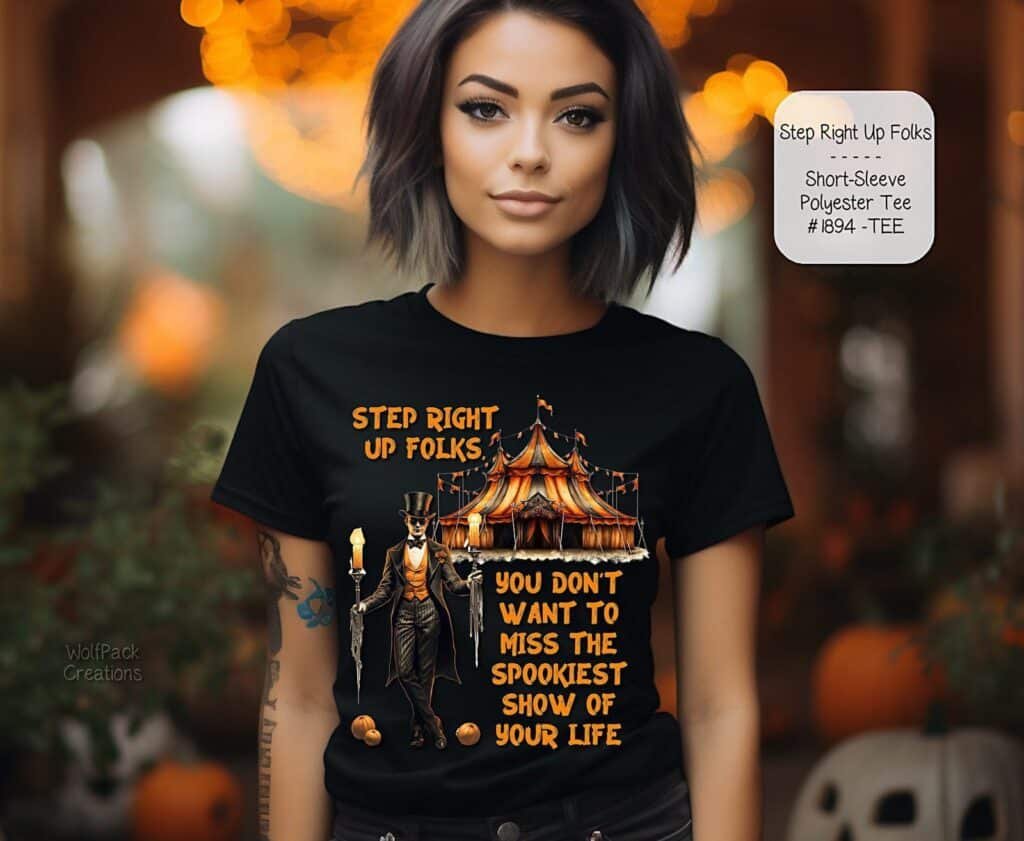 Discover the Halloween Circus Shirt
