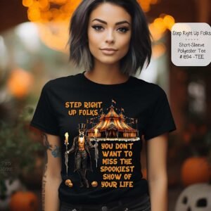 Discover the Halloween Circus Shirt