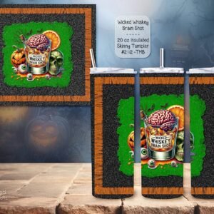Wicked Whiskey Brain Shot Tumbler
