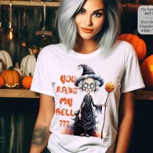 Stylish Halloween Witch Shirt