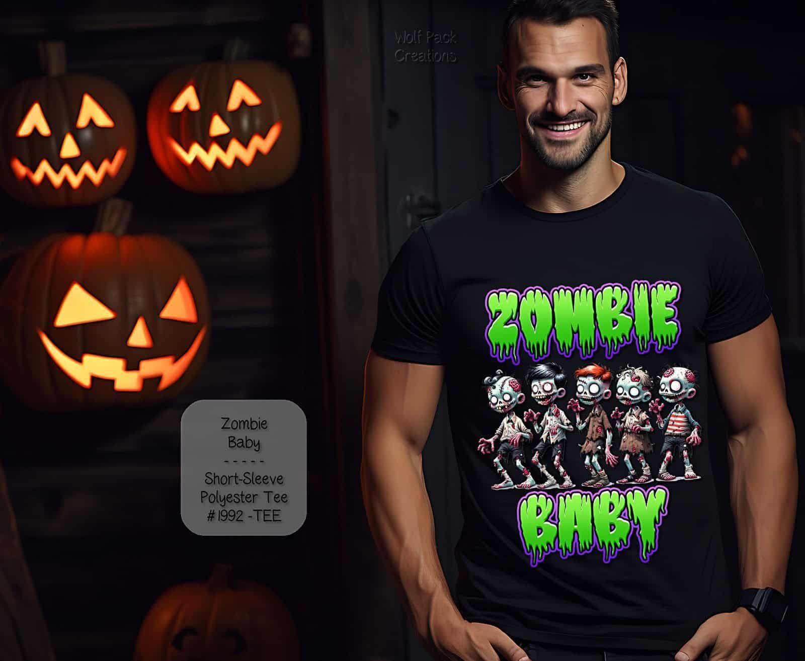 Scary Zombie Baby Shirt