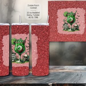 Zombie Punch Cocktail Tumbler