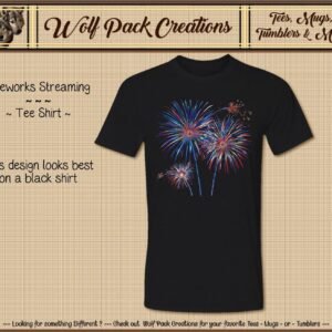 Vibrant Fireworks Shirt