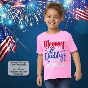 Beautiful Toddler's shirt: Mommy & Daddy's Little Firecracker