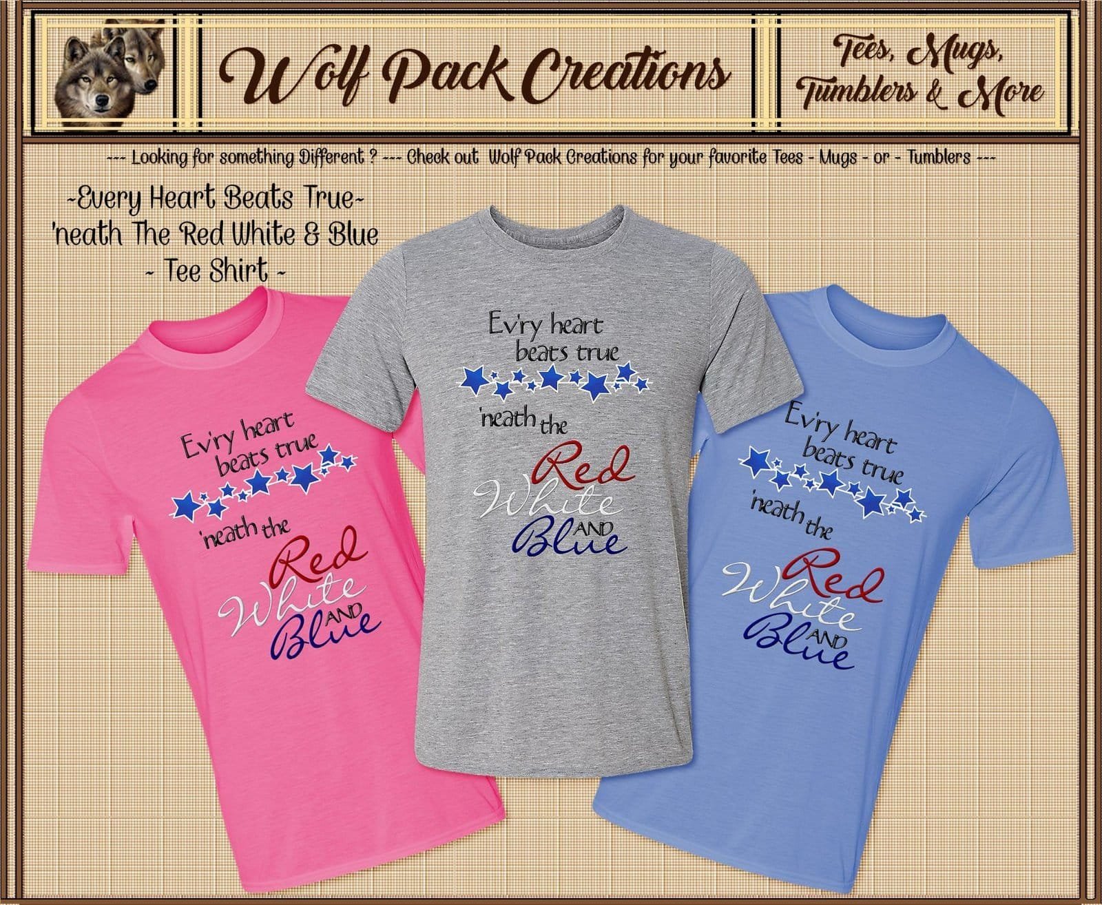 Beautiful Short Sleeve T-Shirt for Every Heart that Beats True