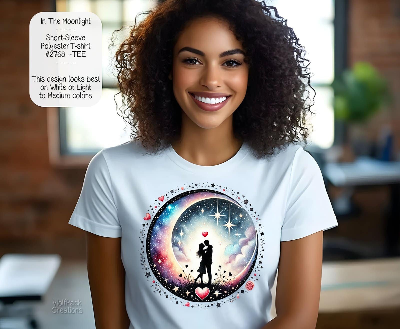 Passionate Love in Moonlight Shirt