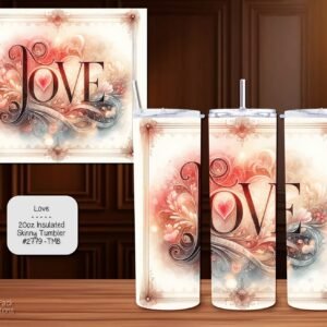 Beautiful Love Valentines Tumbler
