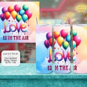 Special Valentines Balloons Tumbler