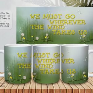 Charming Dandelion Puff Ceramic Coffee Mugs ? Perfect for Every Sip