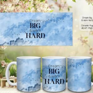 Celebrate Every Sip with Our Dream Big Coffee Mug