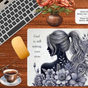 Awesome God is Still Writing Your Story Mouse Pad