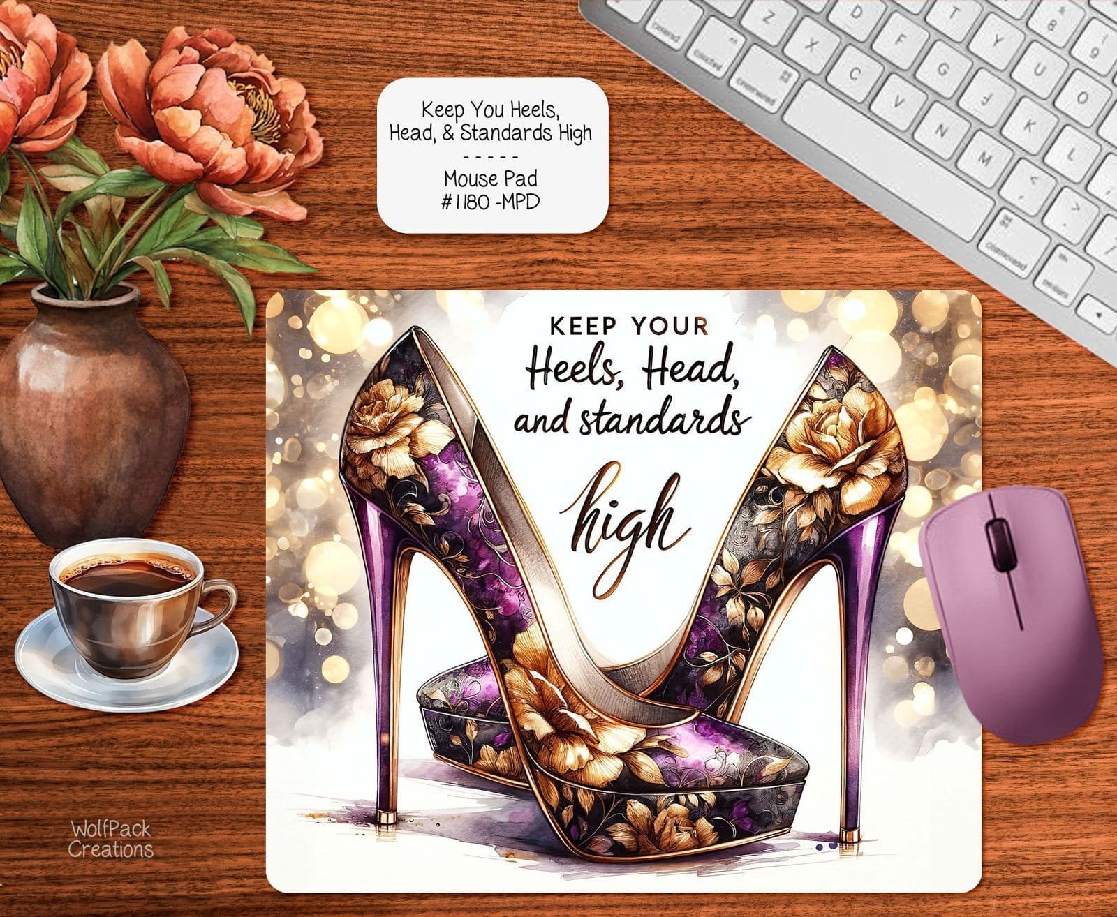 Uplifting High Heels and Standards Mouse Pad