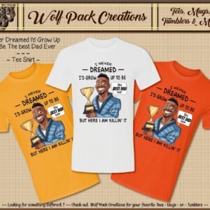Cool Shirt for Black Fathers
