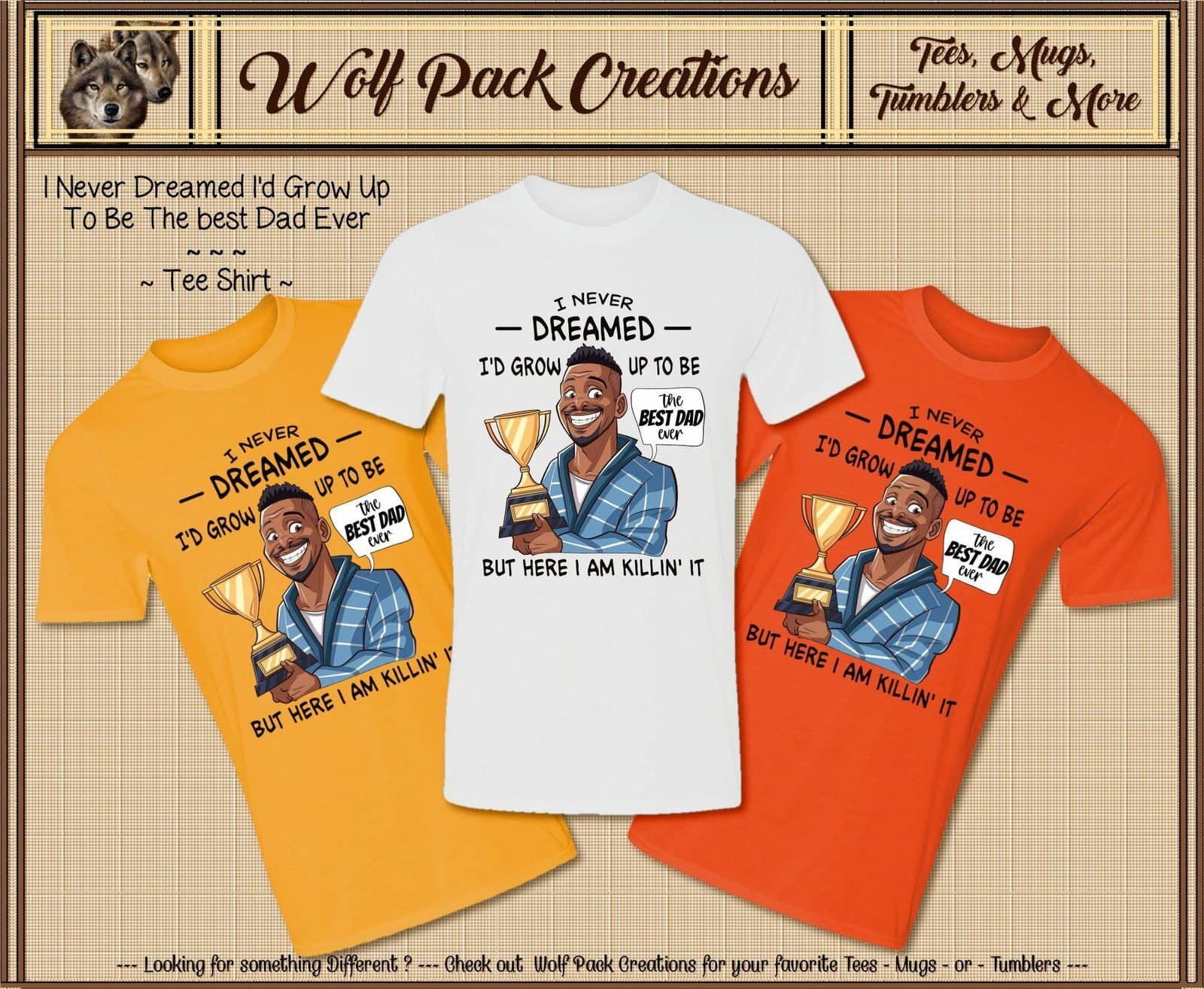 Cool Shirt for Black Fathers