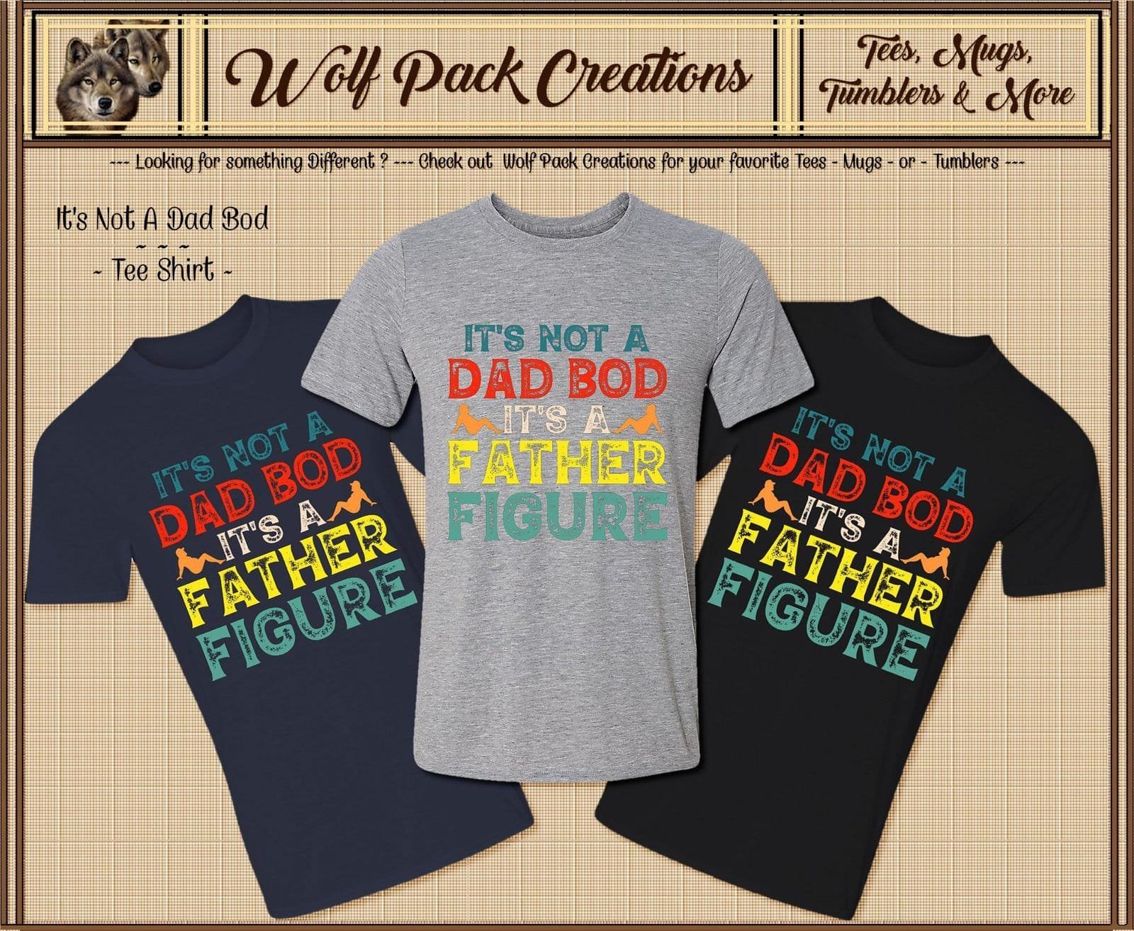It's Not a Dad Bod Short Sleeve T-Shirt