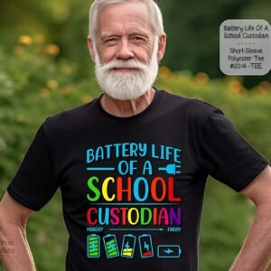 Trendy Shirt for the School Custodian