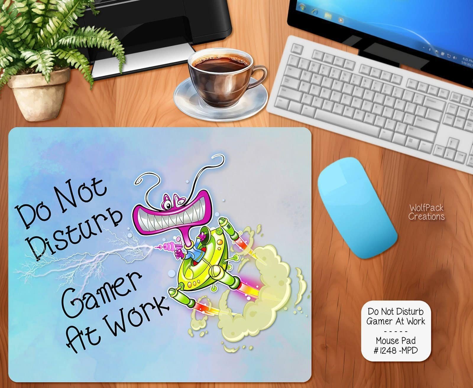 Do Not Disturb Mouse Pad