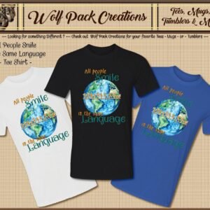 All People Smile in Same Language Beautiful Short Sleeve T-Shirt