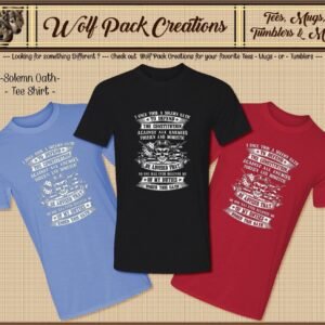Short Sleeve T-Shirt featuring Solemn Oath