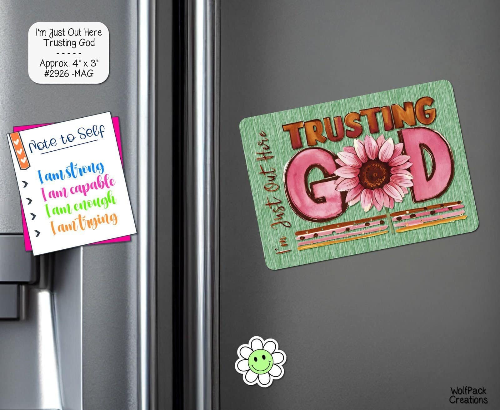 Just Trusting God Magnet