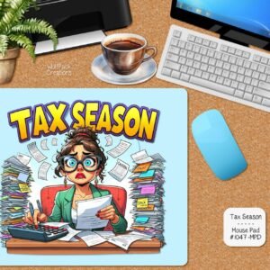 Tax Season Mouse Pad