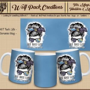 Beautiful Ceramic Coffee Mug for the CT Tech