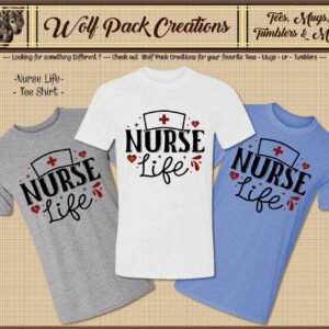 Nurse Life Beautiful Short Sleeve Shirt