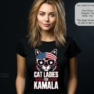 Profound Cat Ladies for Kamala Shirt