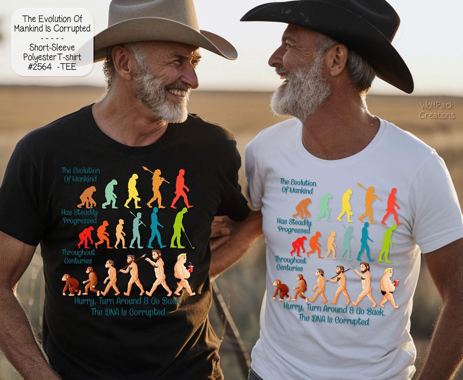 Controversial Evolution of Mankind Shirt