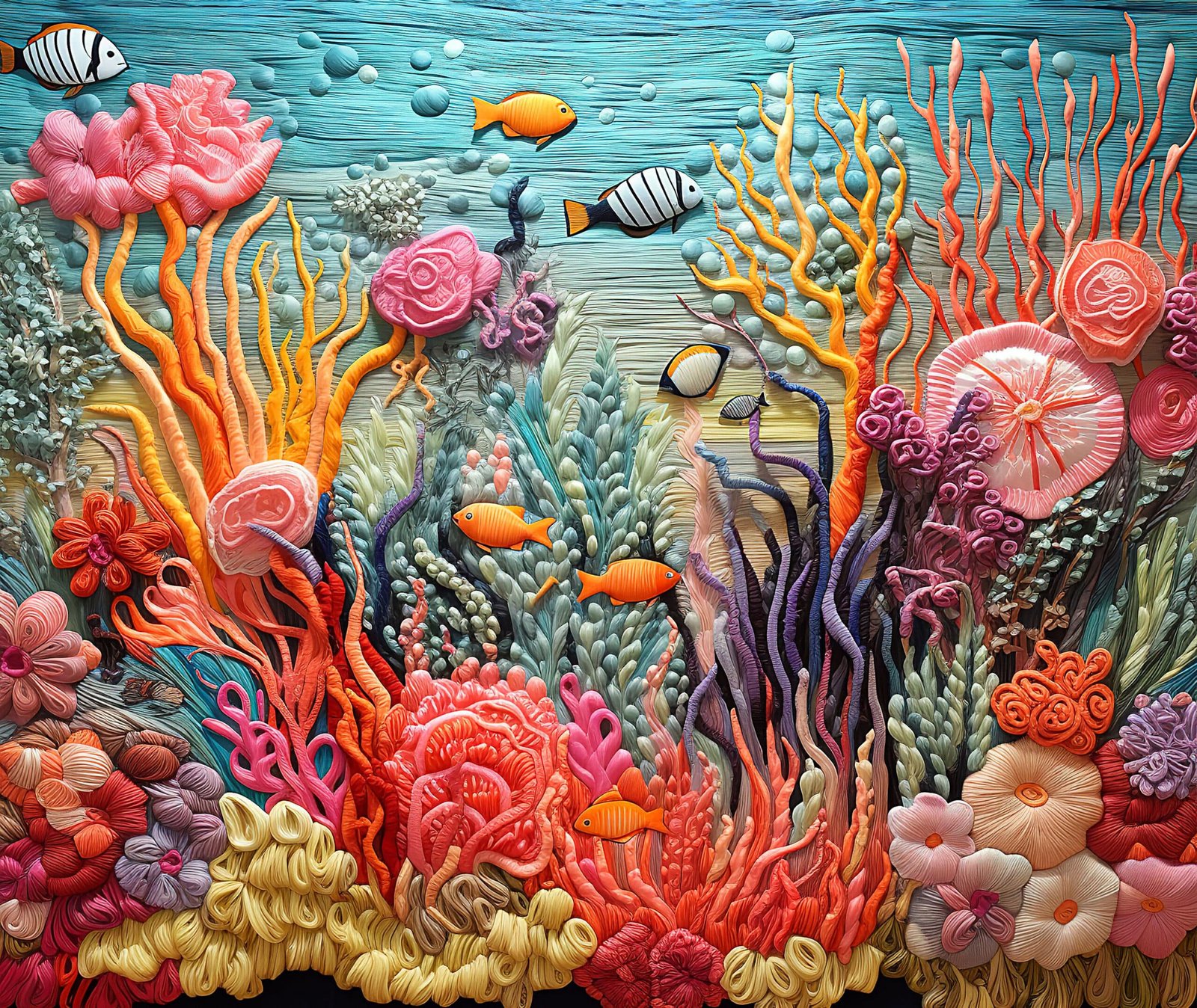 Underwater Reef Mouse Pad