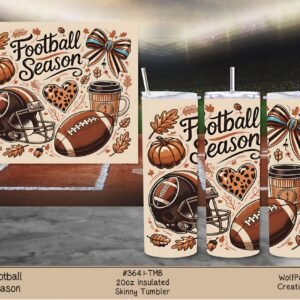 Football Season Tumbler