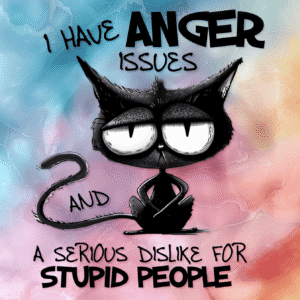 Laughable Anger Issues Mouse Pad