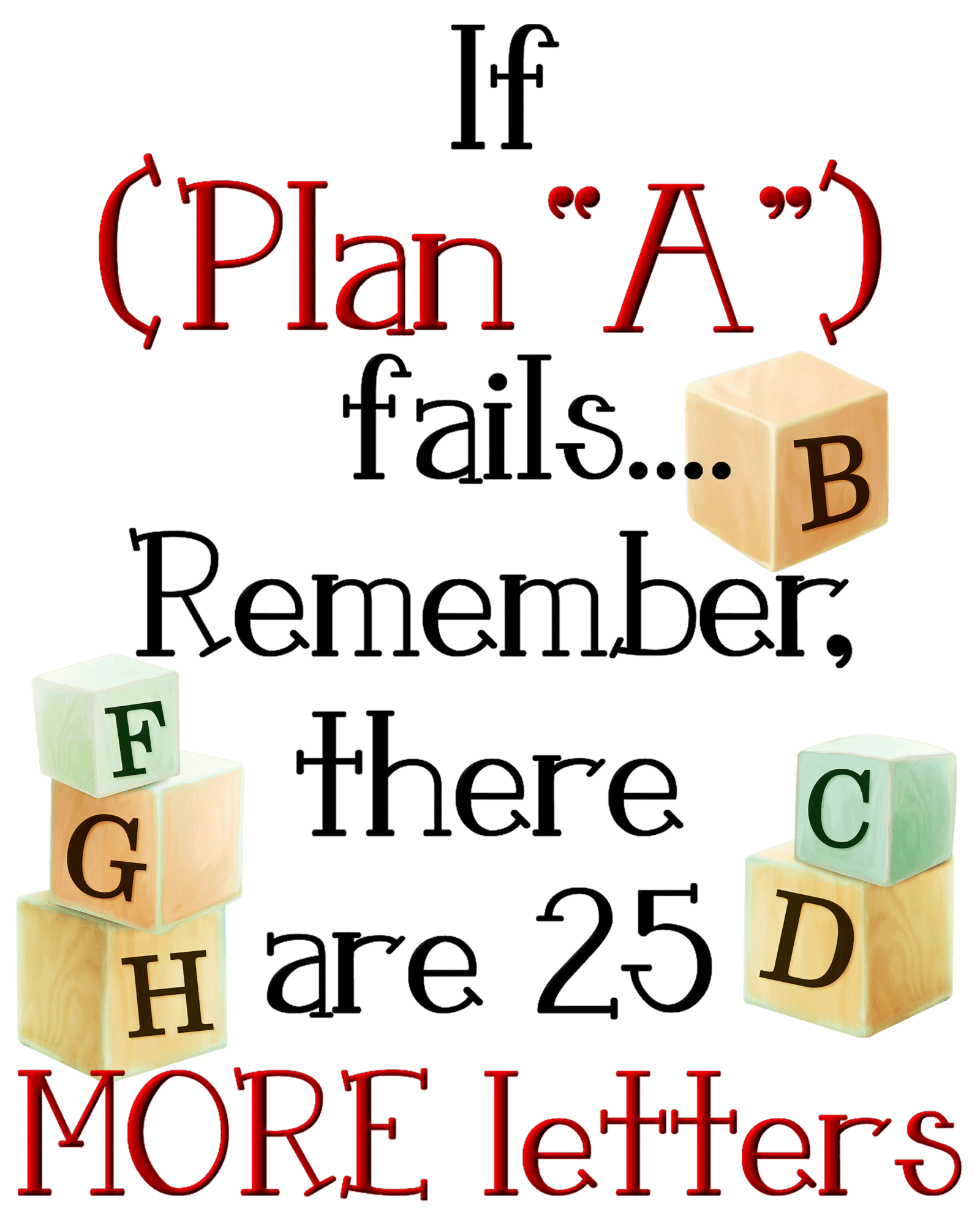 Plan A Tote Bag