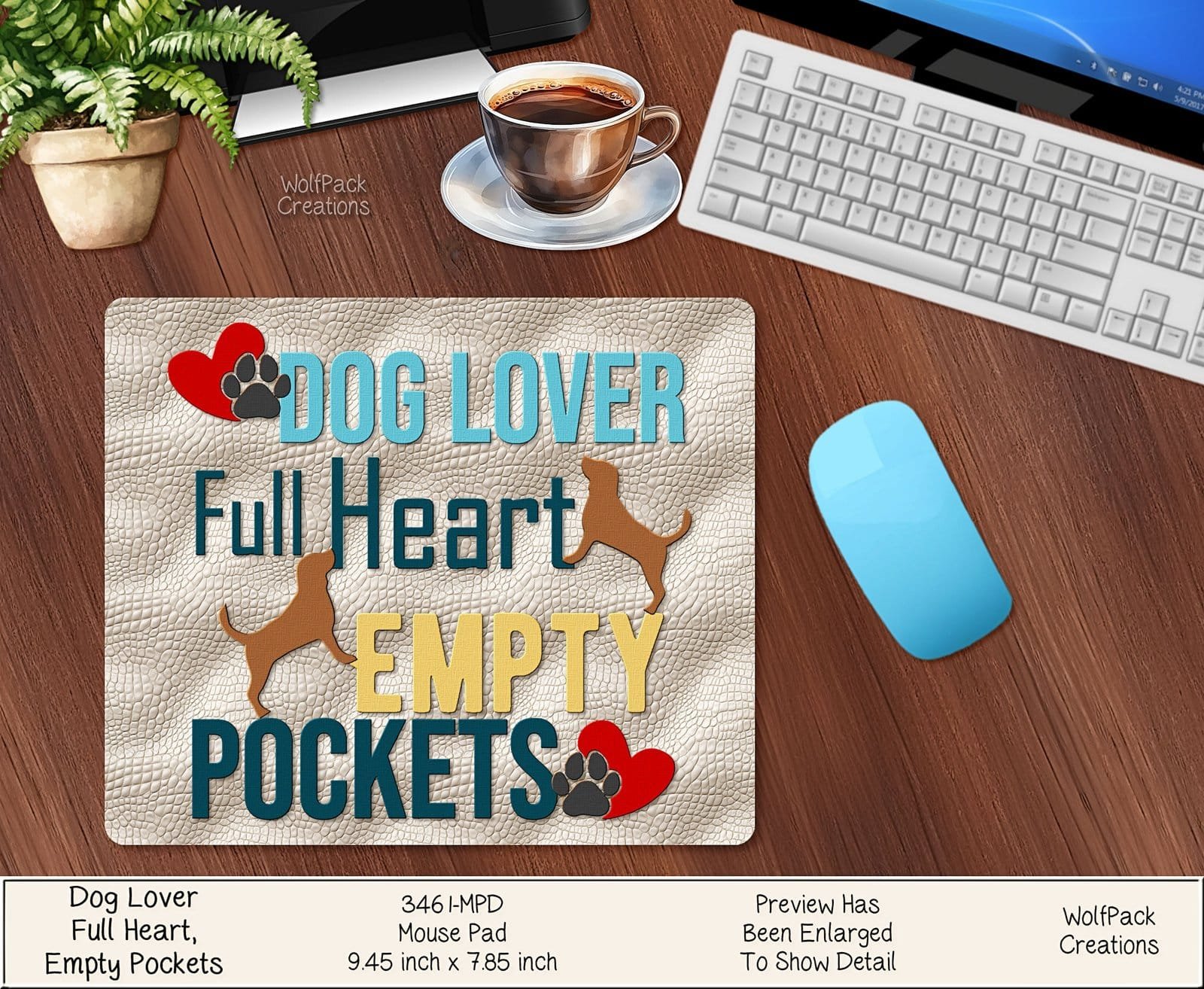 Dog Lovers Mousepad