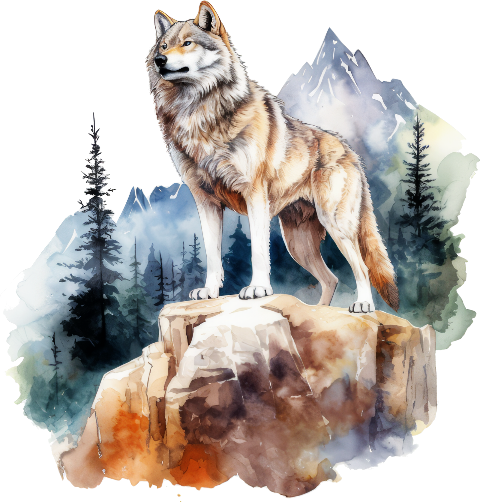 Alpha Wolf Tote Bag