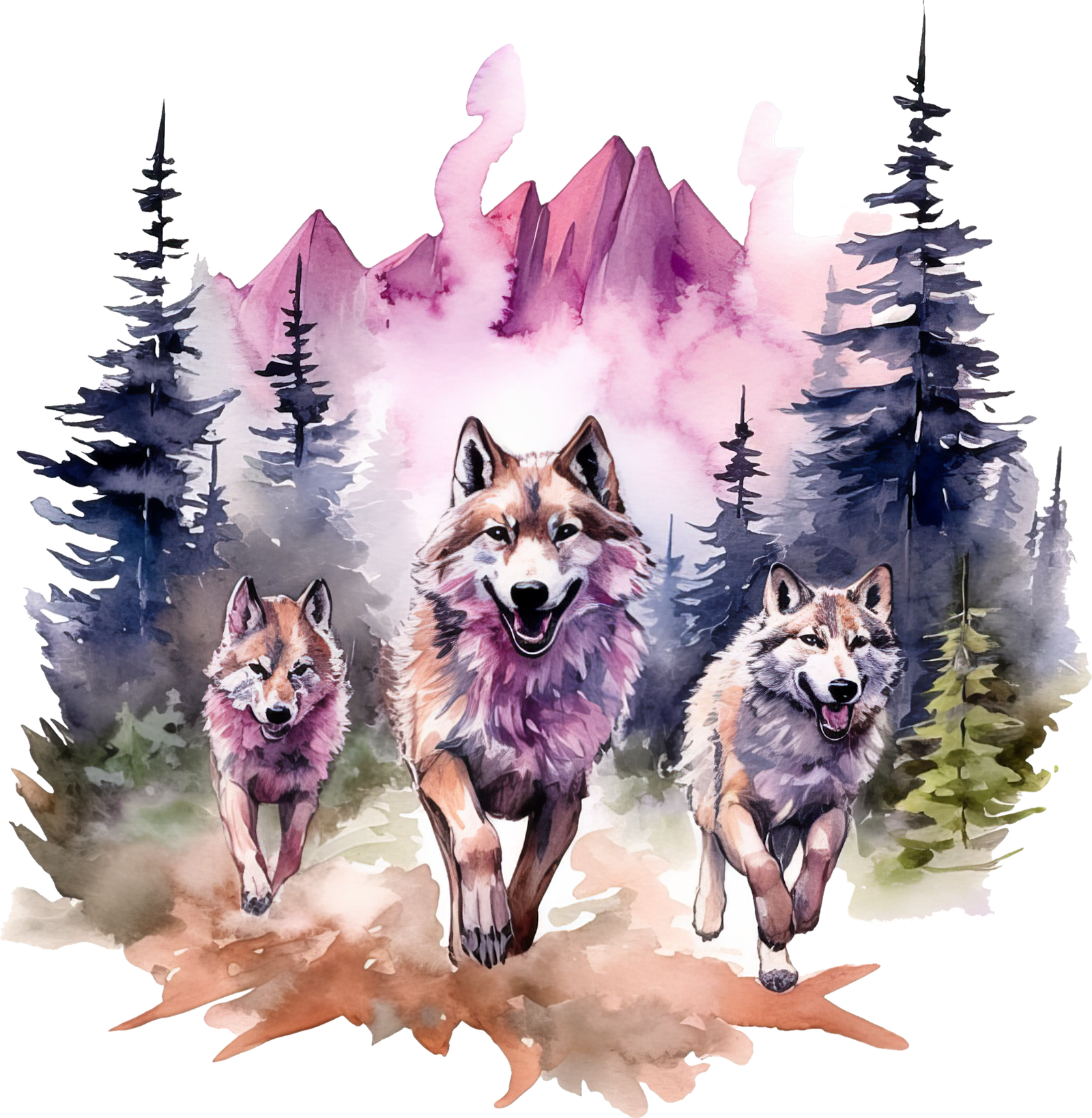 Raging Wolves Tote Bag