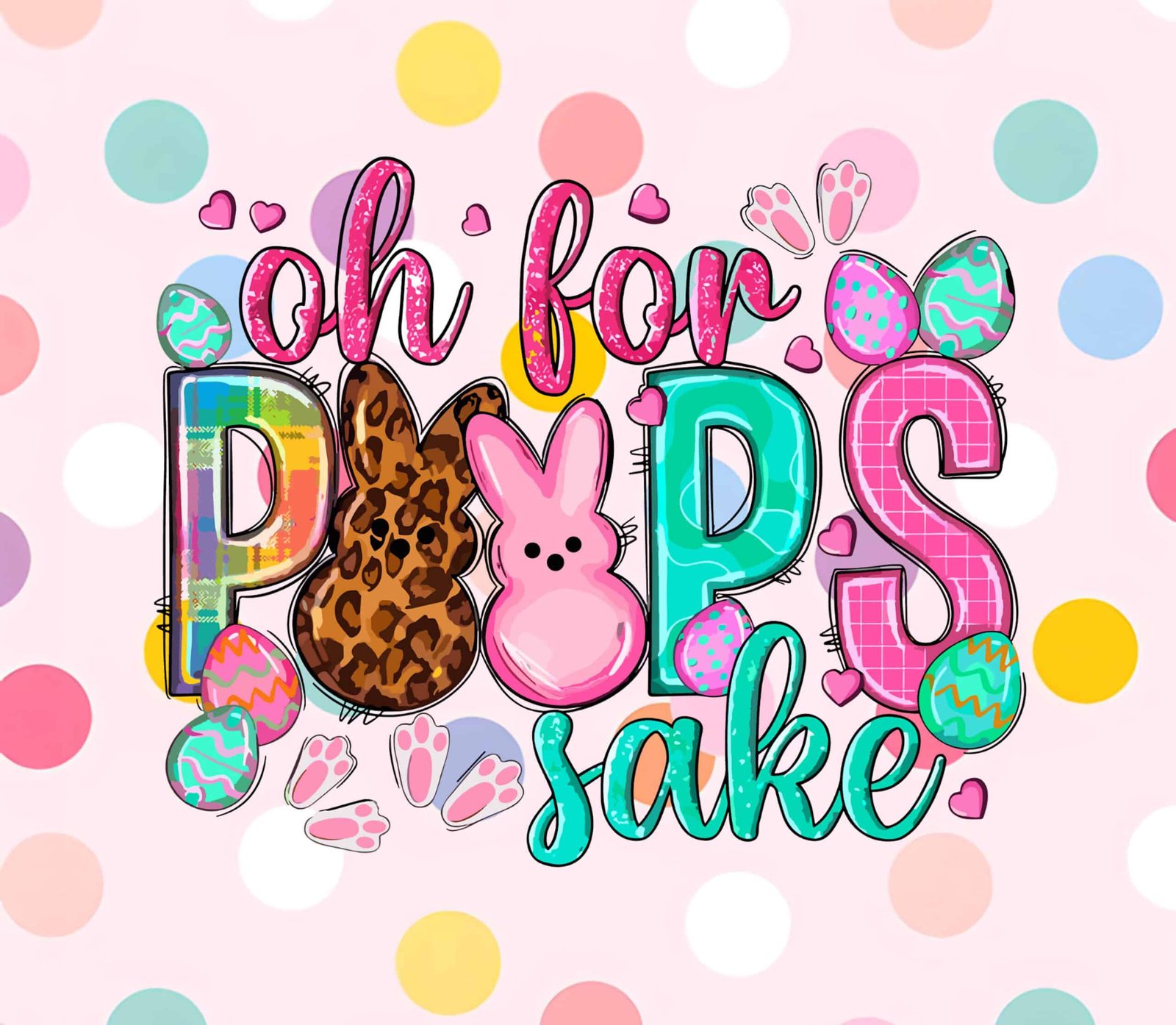 Oh for Peeps Sake Easter Tumbler