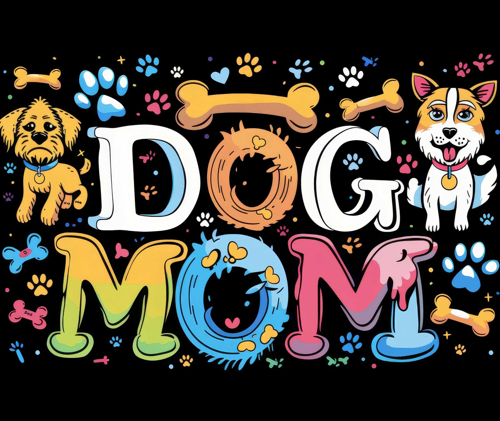 Dog Mom Mouse Pad