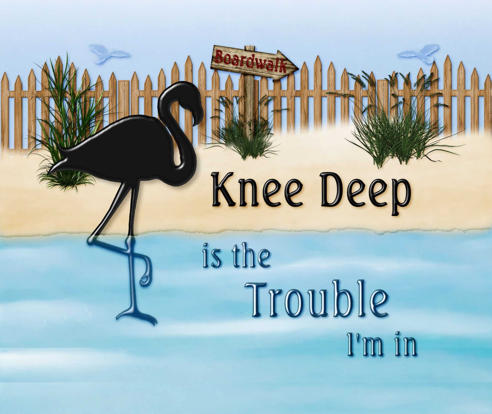 Knee Deep Mousepad