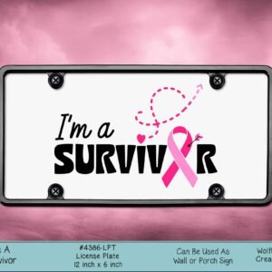 Survivor License Plate