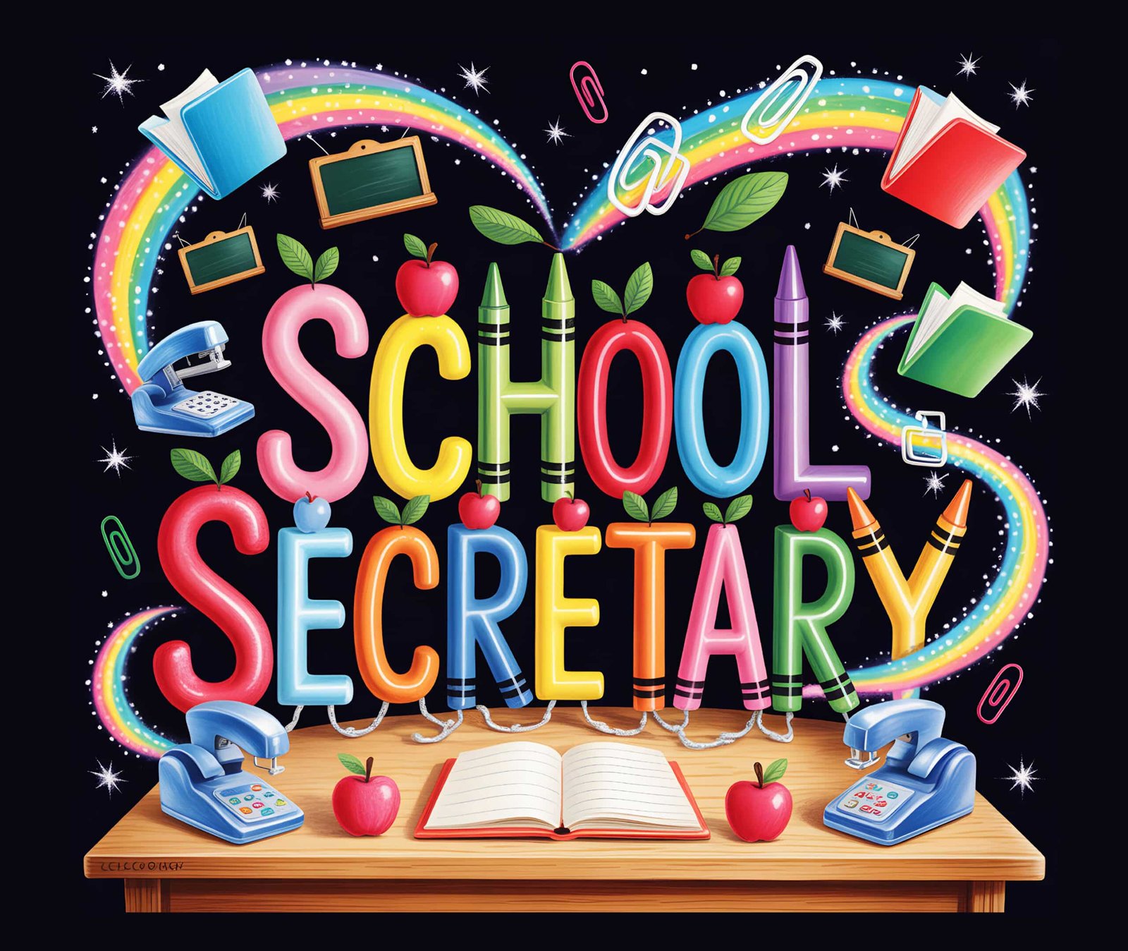 School Secretary Mousepad
